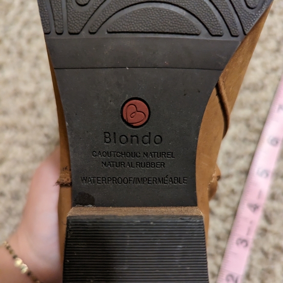 Blondo Brown Waterproof Booties - Picture 3 of 14